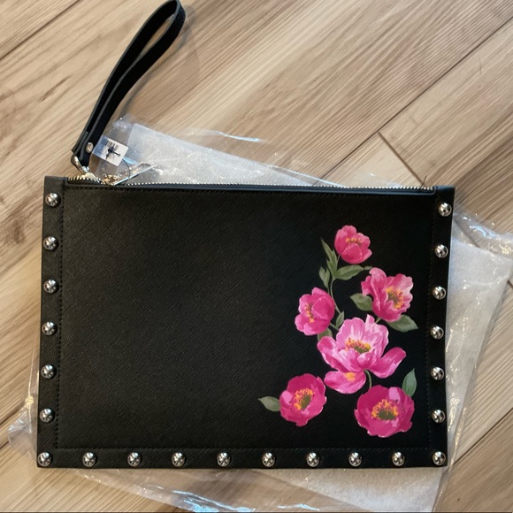 White House Black Market floral clutch - NWT